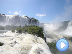 Iguazú watervallen Braziliaanse zijde