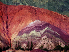 Groepsreis Argentinië - Cerro de los siete Colores Groepsreis Argentinië